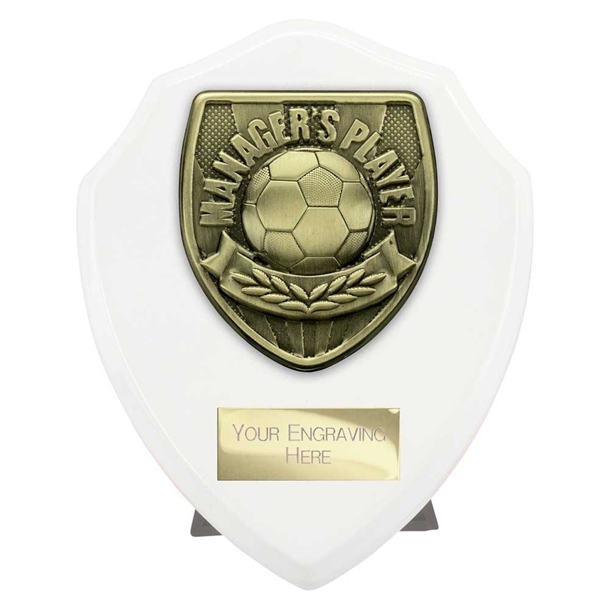 Managers Player White Cobra Shield PT25109