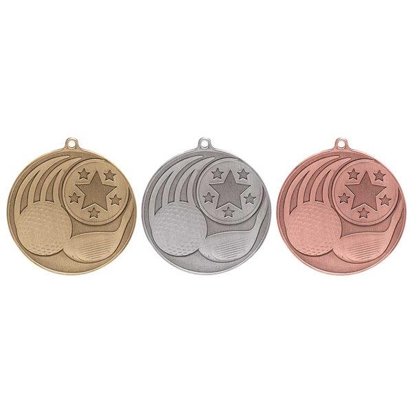 Iconic Golf Medal 55mm MM24258