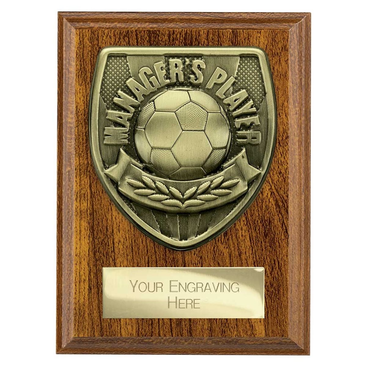 Managers Player Wooden Cobra Plaque PN25109