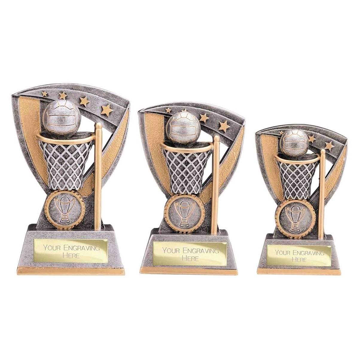 Netball Optimum Resin Award RF25128