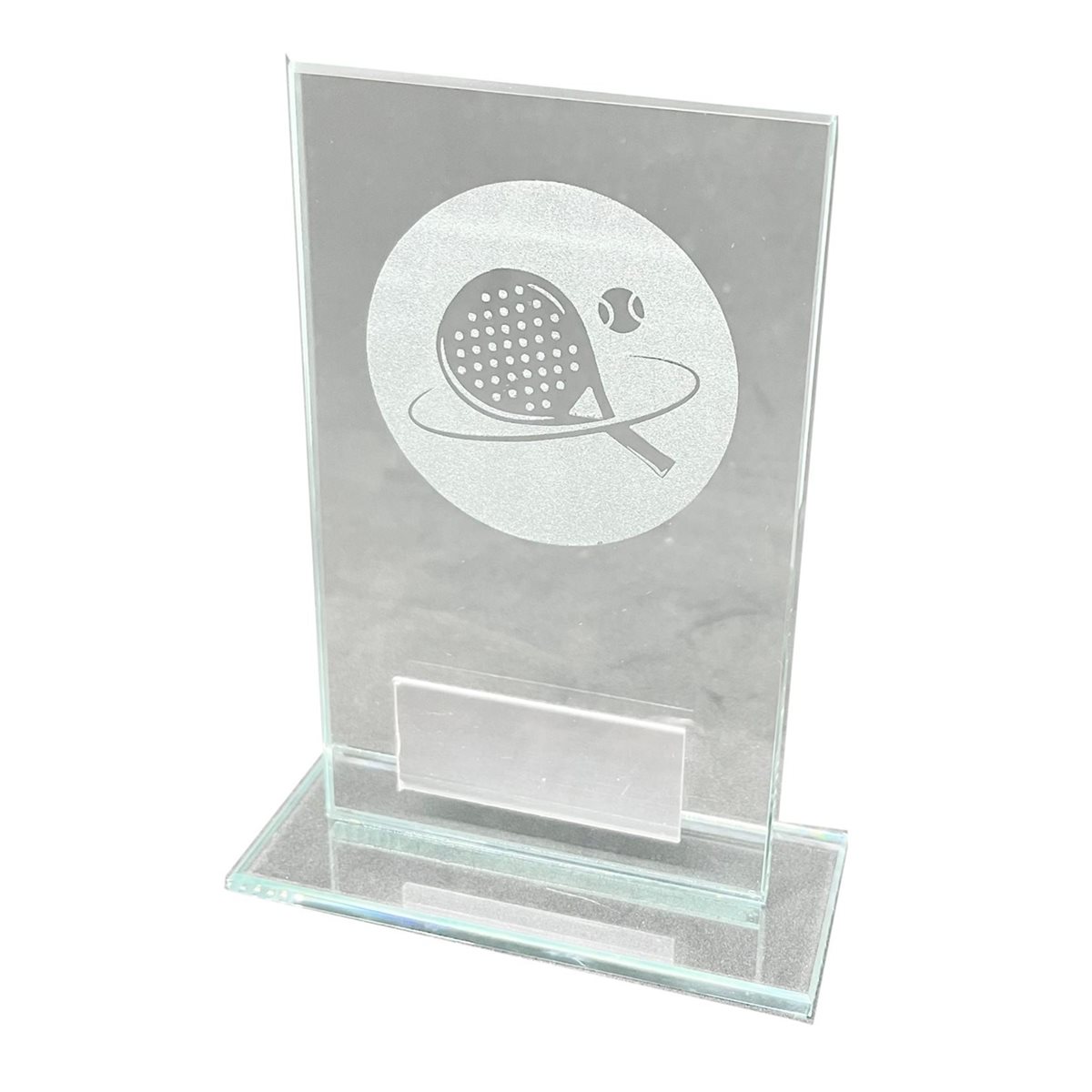 Padel Clear Glass Award 5mm Thick CR15080