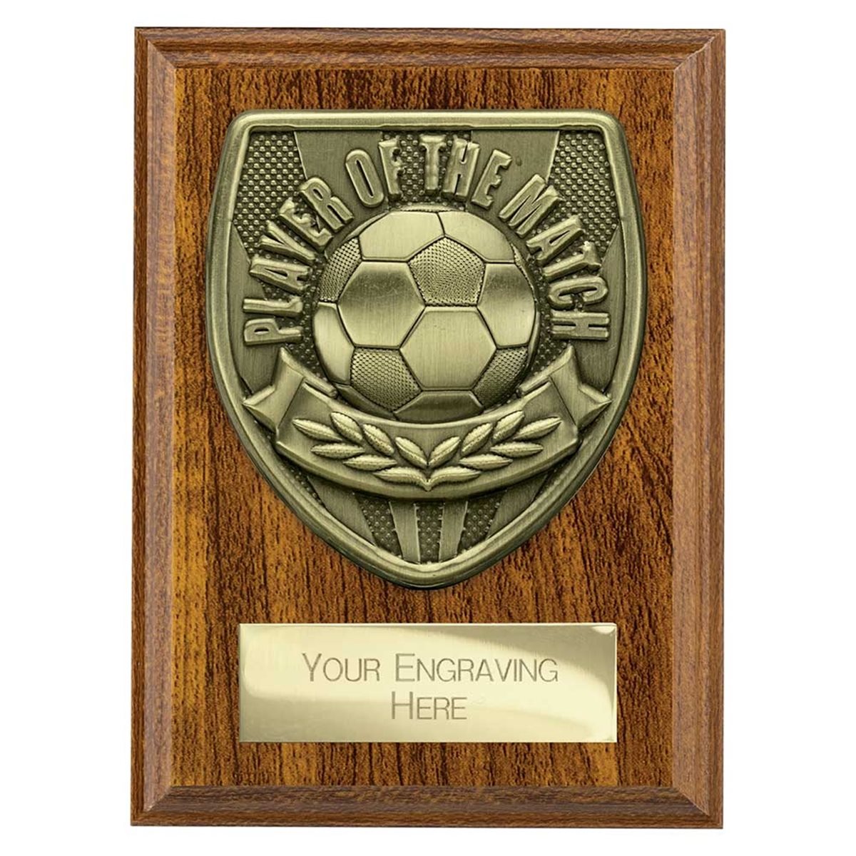 Player Of The Match Wooden Cobra Plaque PN25113