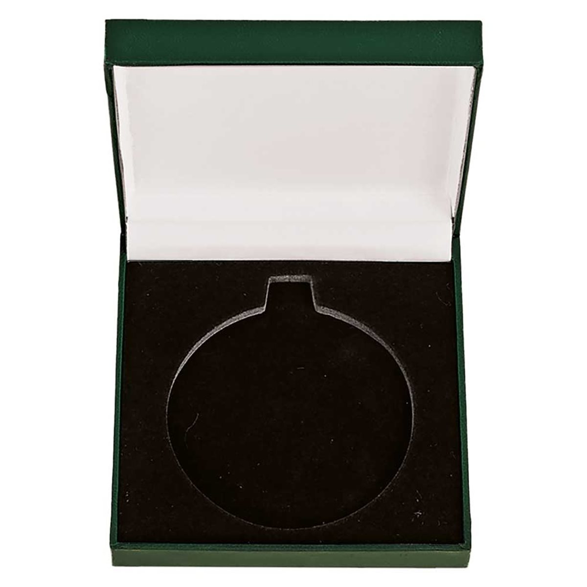 Green Leatherette Medal Box Available in 1 Size MB25232