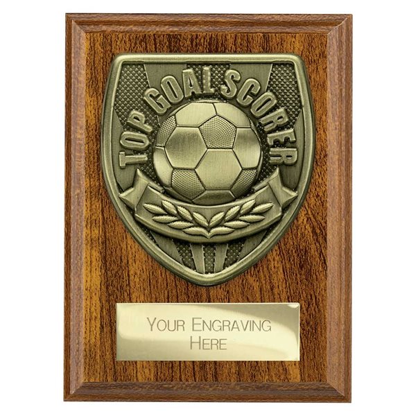 Top Goal Scorer Wooden Cobra Plaque PN25114