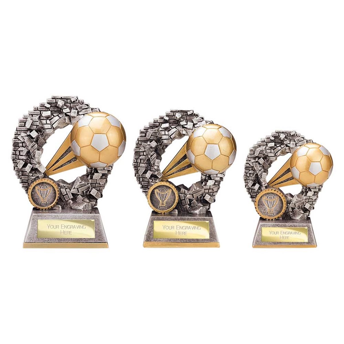 Football Blast Out Resin Award RF25091