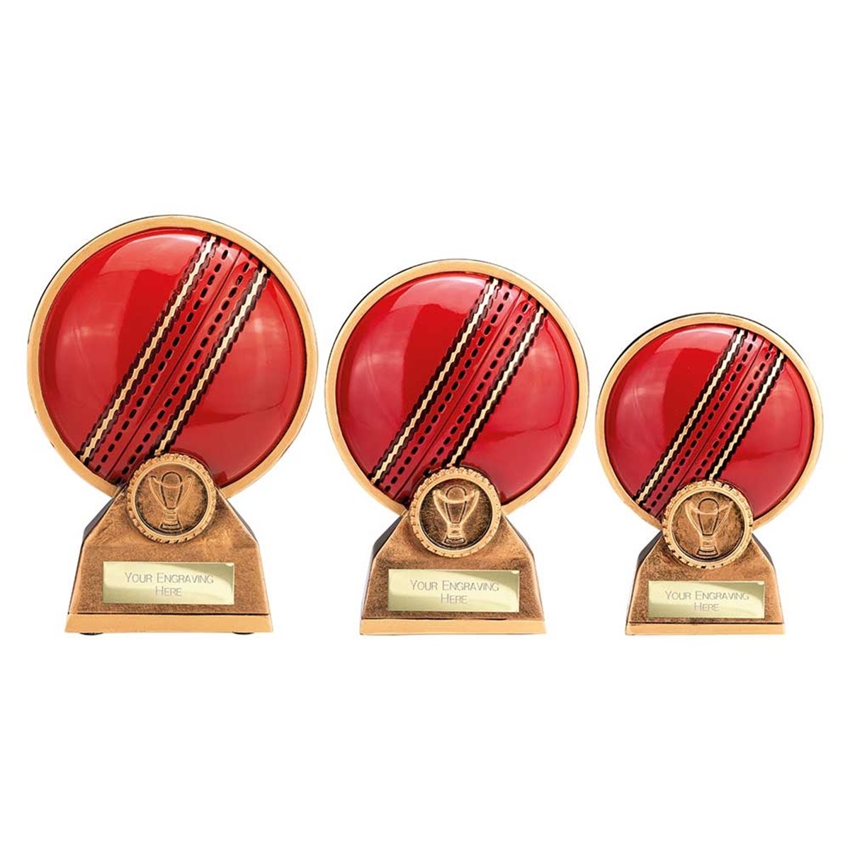 Cricket Ball Zenith Resin Award RF25129