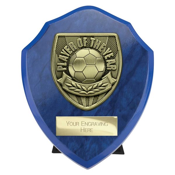 Player Of The Year Blue Cobra Shield PS25111