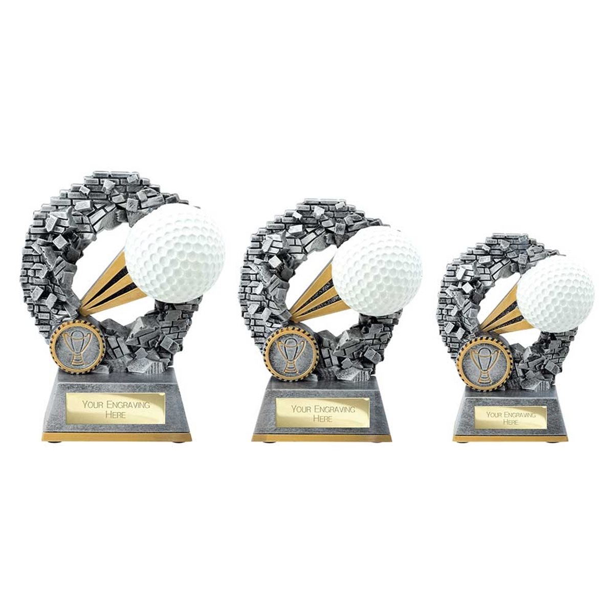 Golf Blast Out Resin Award RF25193