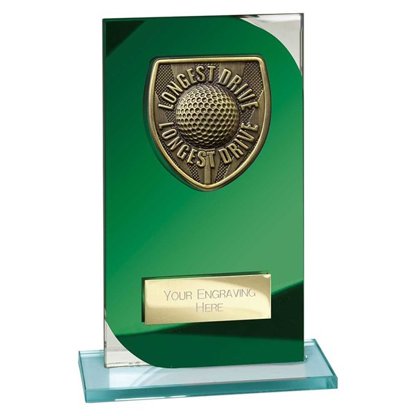 Longest Drive Green Glass Cobra Award CR25633