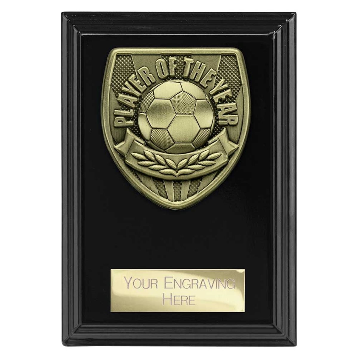 Player Of The Year Black Cobra Plaque PL25111