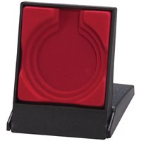 Economy Red/Black Medal Box Fits 50/60/70mm Medals MB4188B