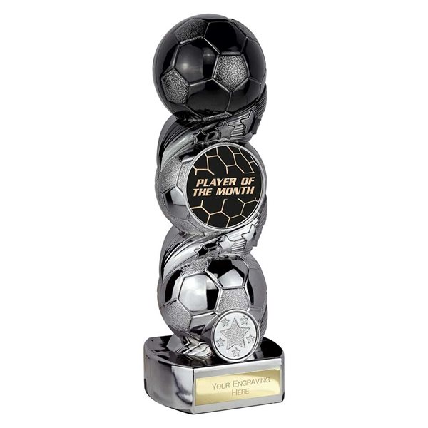 Hat-trick Strike Player of the Month Football Trophy PM25374