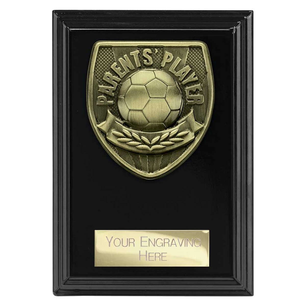 Parents Player Black Cobra Plaque PL25108