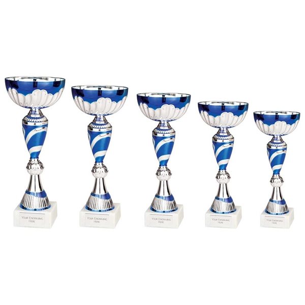 Omega Blue & Silver Trophy Cup TR24364