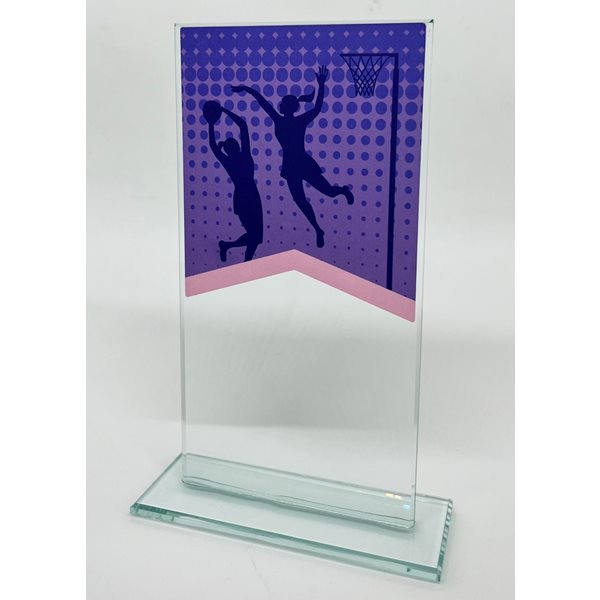 Netball Glass Ignite Player Award JC1146