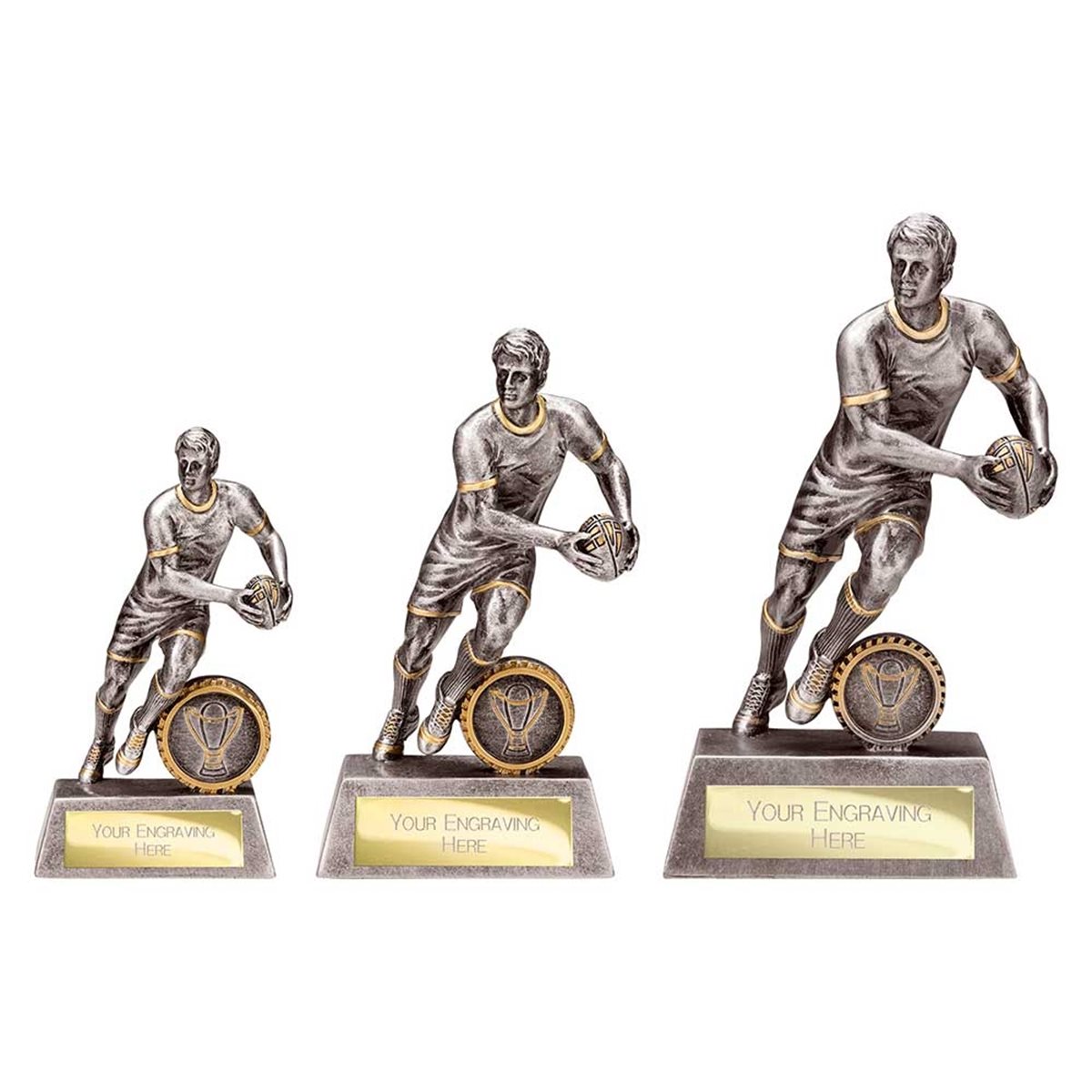 Rugby Stormer Male Resin Award RF25123