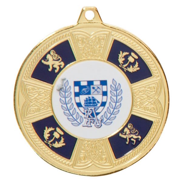 50mm Braemar Medal Series Gold, Silver, Bronze