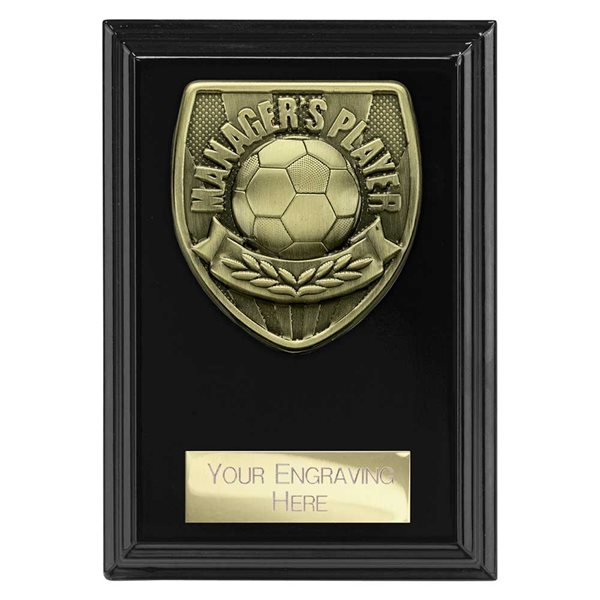 Managers Player Black Cobra Plaque PL25109