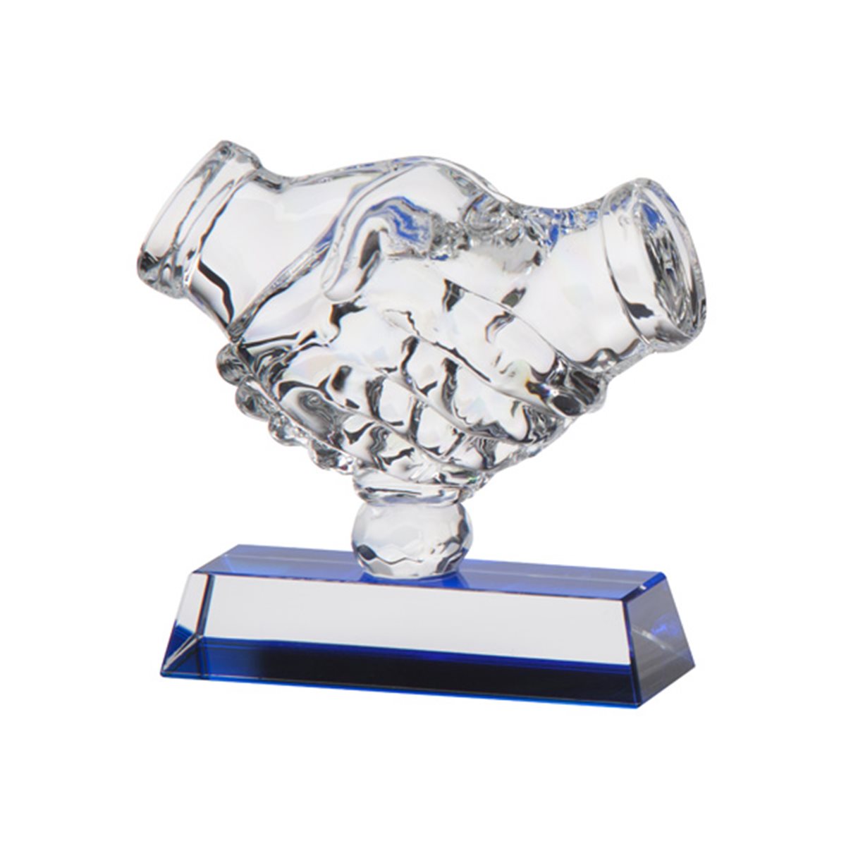 *MANAGERS SPECIAL* Handshake Crystal Achievement Award CR9031