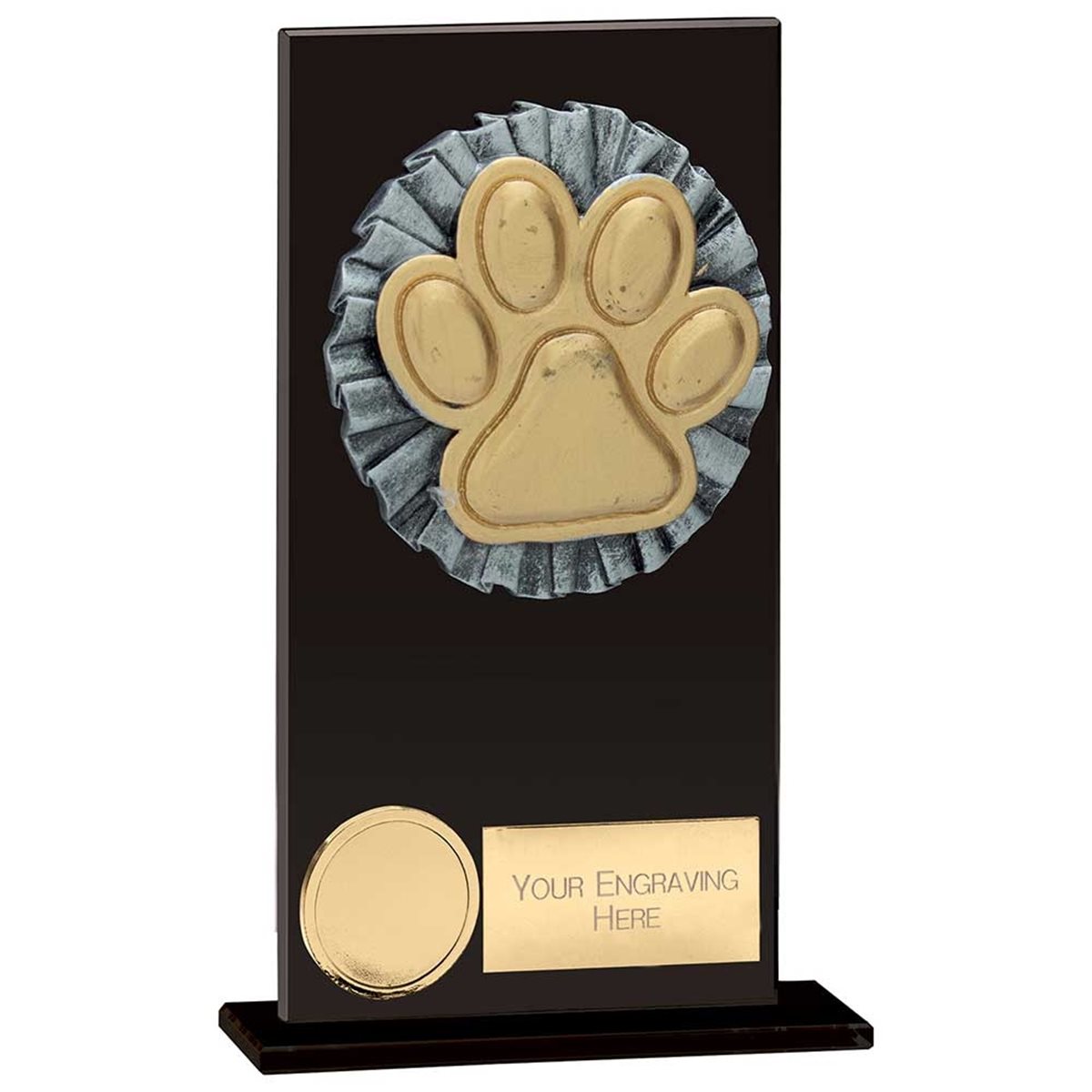 Euphoria Hero Glass Dog Agility Award CR19063