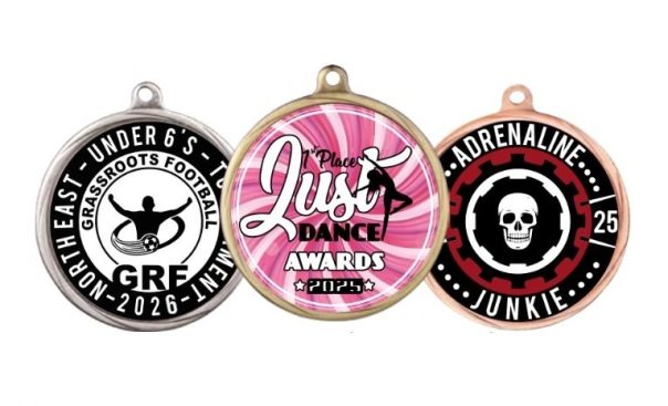 55mm Custom Medals with Logo MM20570