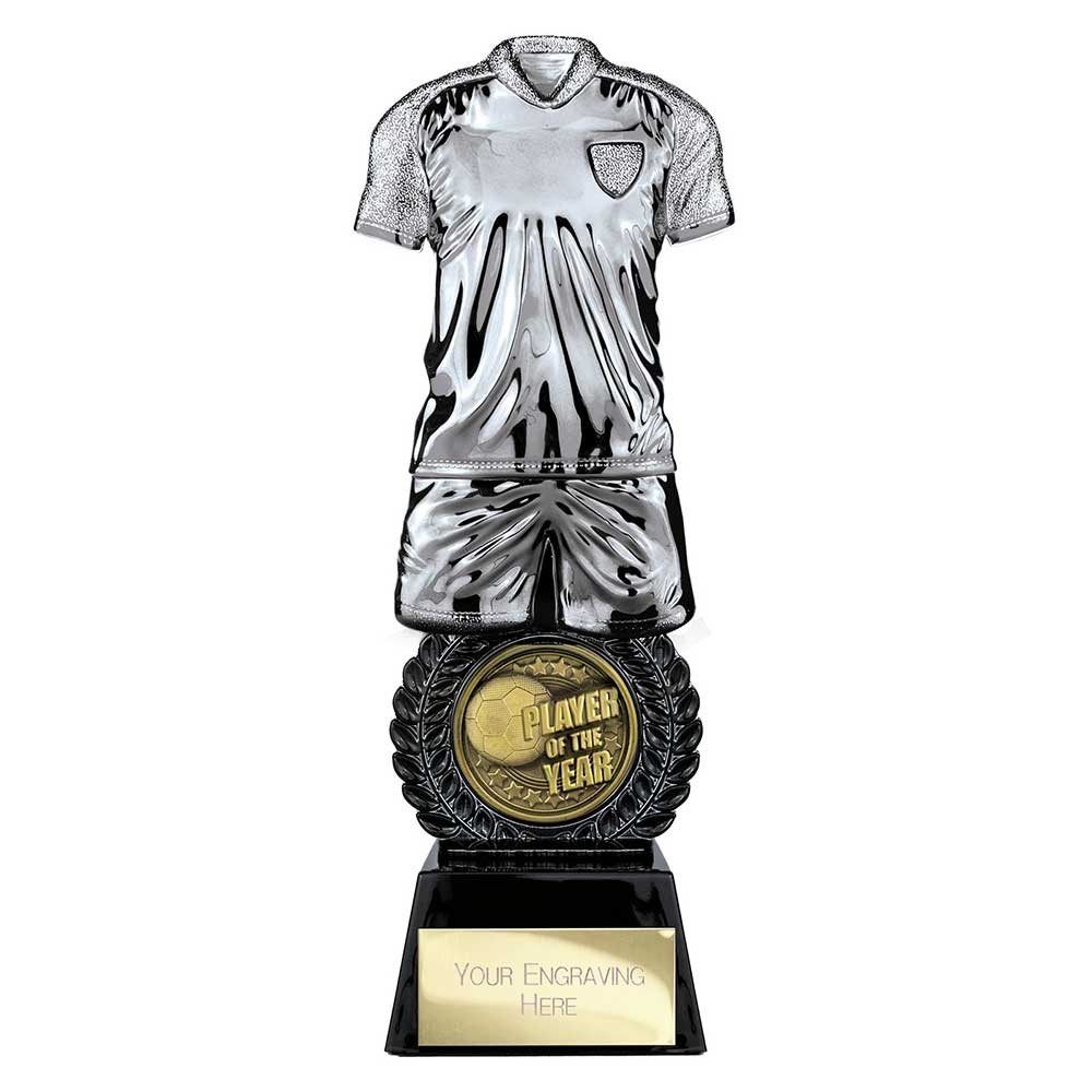 Intensity Silver & Black Player of the Year Football Trophy PC25057
