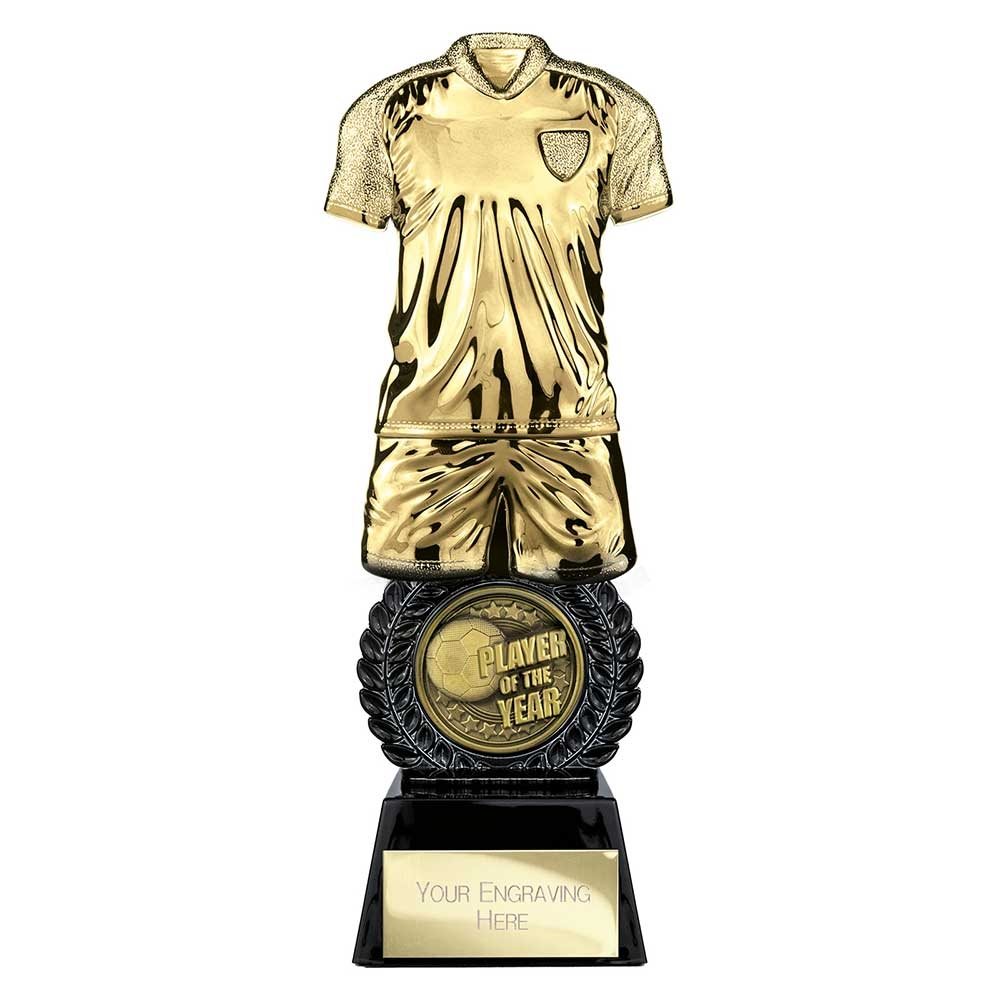 Intensity Gold & Black Player of the Year Football Trophy PT25057