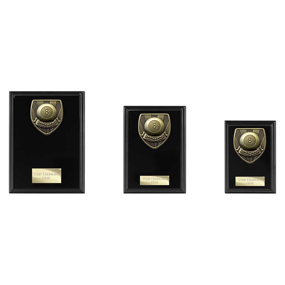 Pool Black Cobra Plaque PL24204