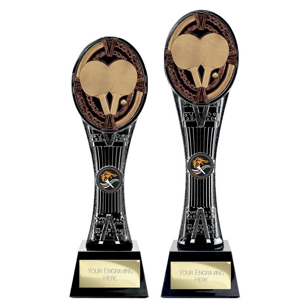Extreme Maverick Gold & Black Table Tennis Award PA26512