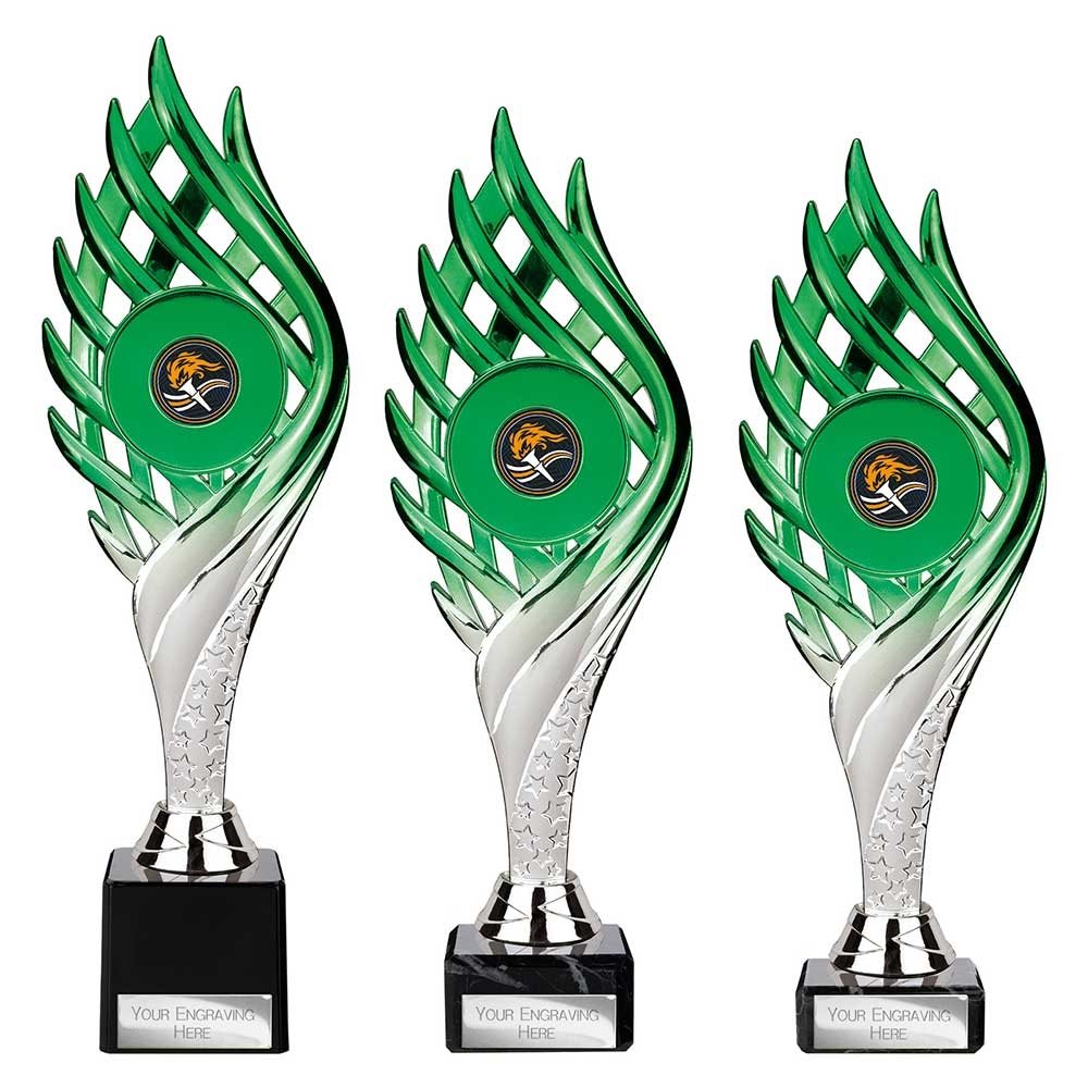 Wildfire Green & Silver Award TR26558