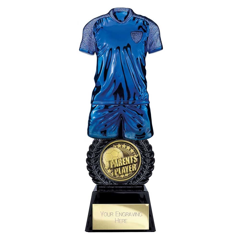 Intensity Blue & Black Parents' Player Football Trophy PU25054