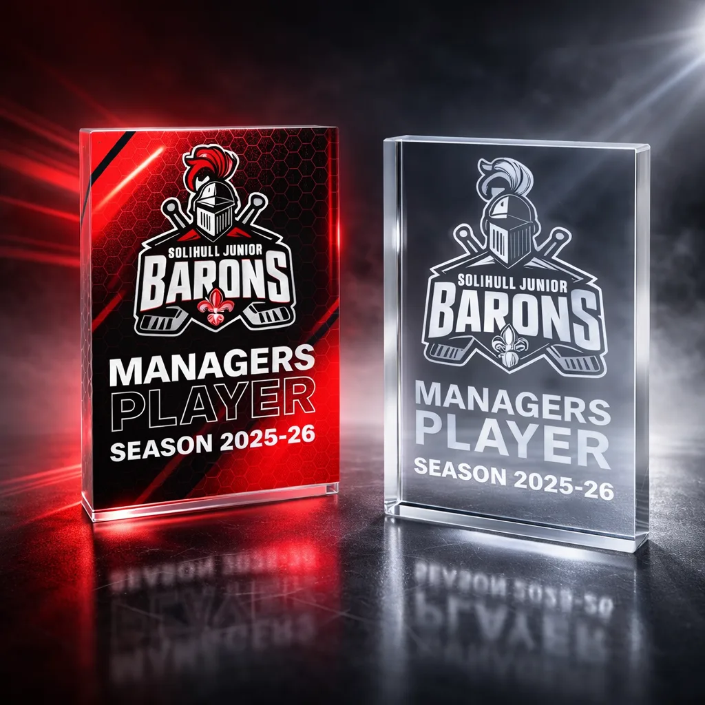 Glass Block Award W16 - Colour Print