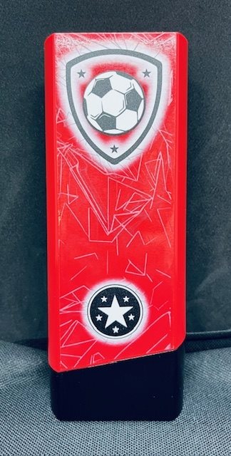 *EXCLUSIVE* Red Prime Heavyweight Football Award RED1B (one size only 190mm)