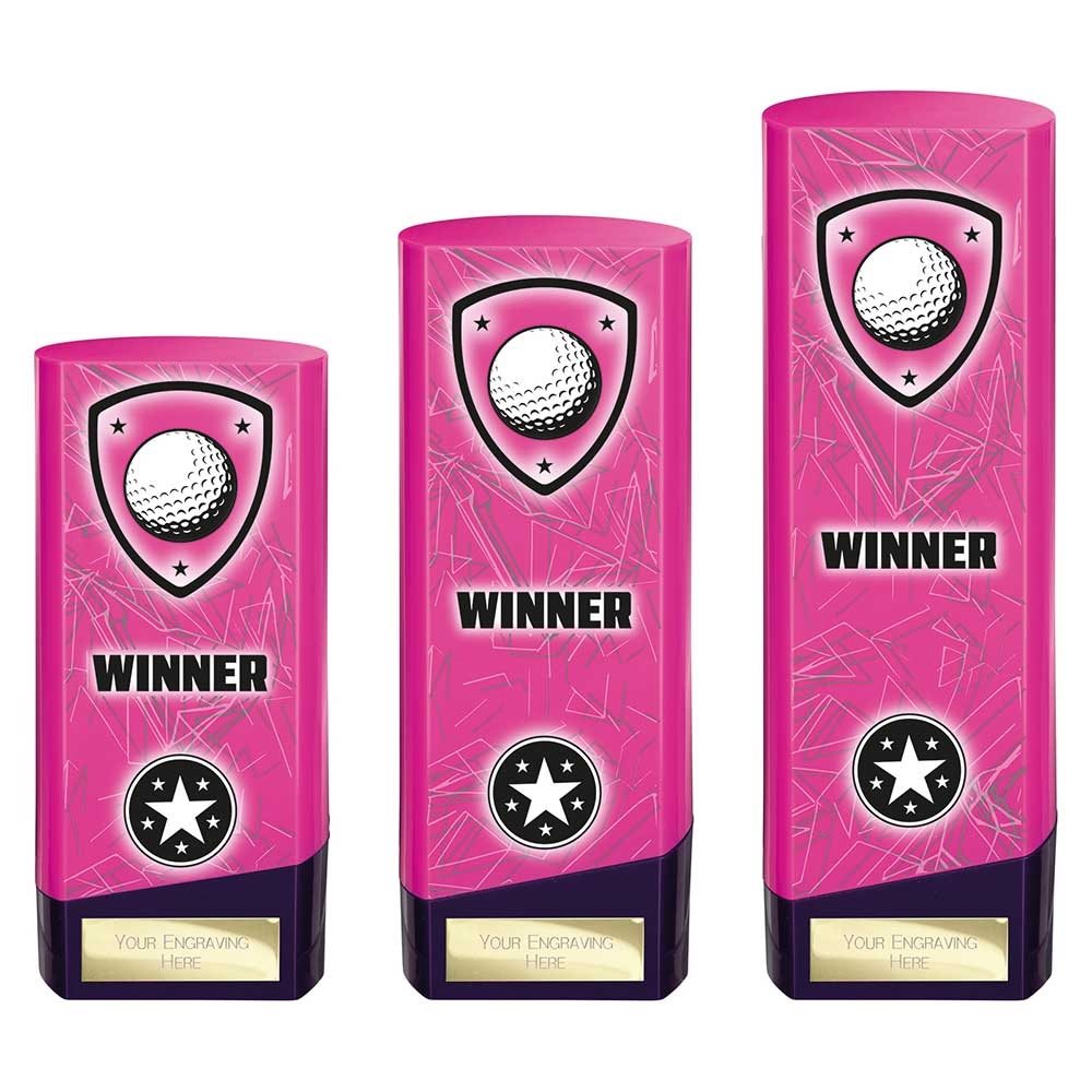 Pink Prime Golf 'winner' Award PX25456
