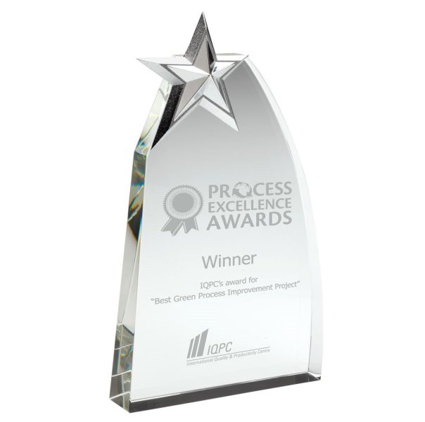 Optic Glass Star Award - 40mm Thick (JB1500)