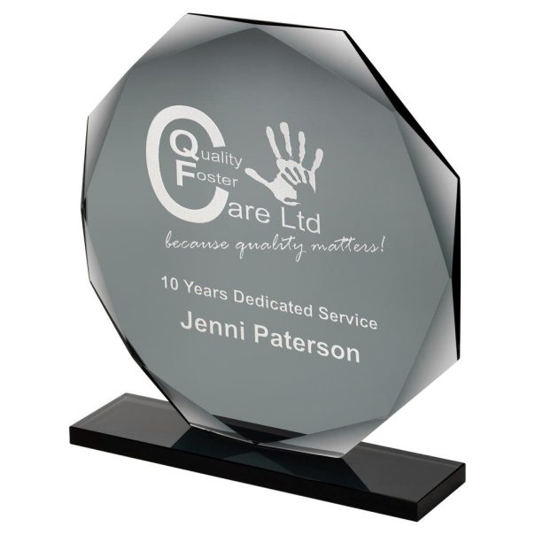Smoked Glass Award - 10mm thick (SM01)