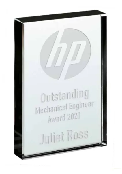 Glass Block Award - 15mm Thick (W161)