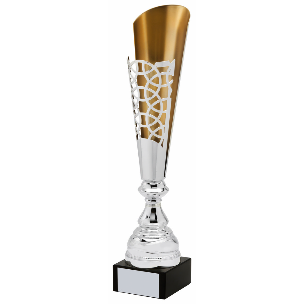 Silver and Gold Presentation Cup on Black Base 1924