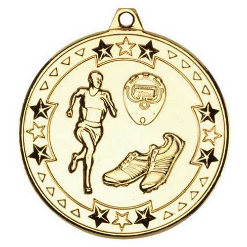 Running 50mm Medal in Gold, Silver & Bronze M71