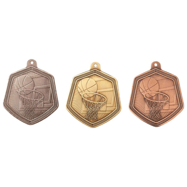 Basketball 65mm Falcon Medal MM22088