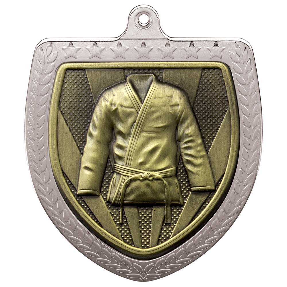 Martial Arts 75mm Cobra Shield Medal in Gold, Silver & Bronze MM24201 – MM24201S