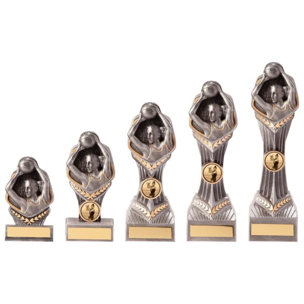 Falcon Silver Netball Player Trophy PA20041
