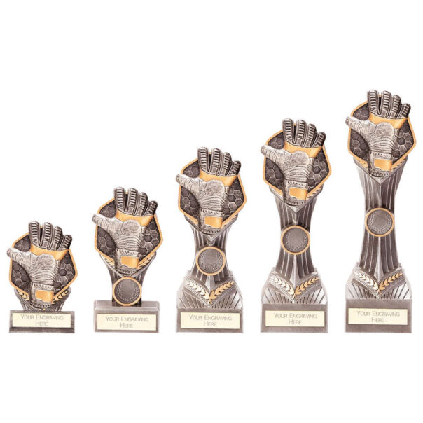 Goalkeeper Falcon Silver Football Trophy PA22047