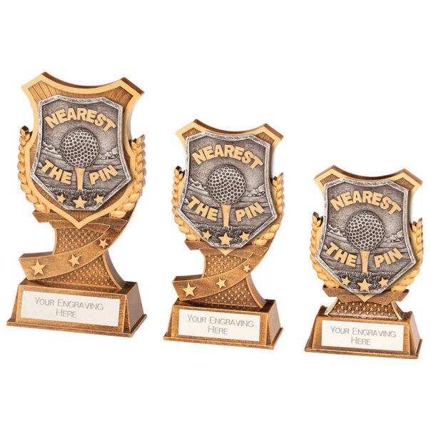 Titan Nearest The Pin Golf Resin Trophy PA22071