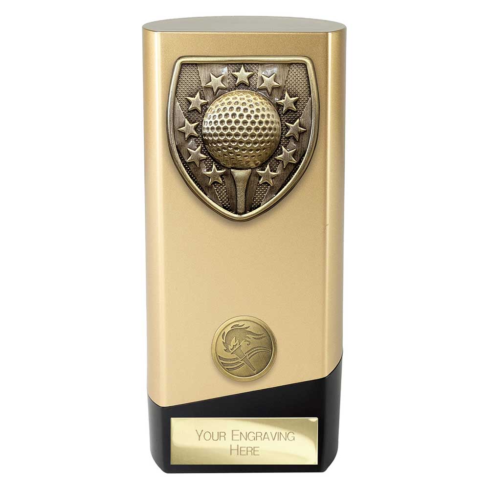 Gold and Black Prime Heavyweight Golf Award PA24210 – PA24210A